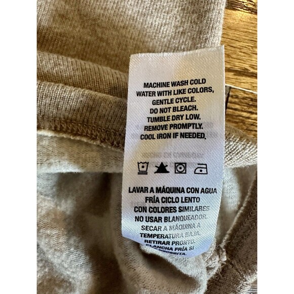 Karen Neuburger LiveLoveLounge Tan Tank Top Womens Small‎ Scoop Neck Sleeveless - Picture 6 of 7